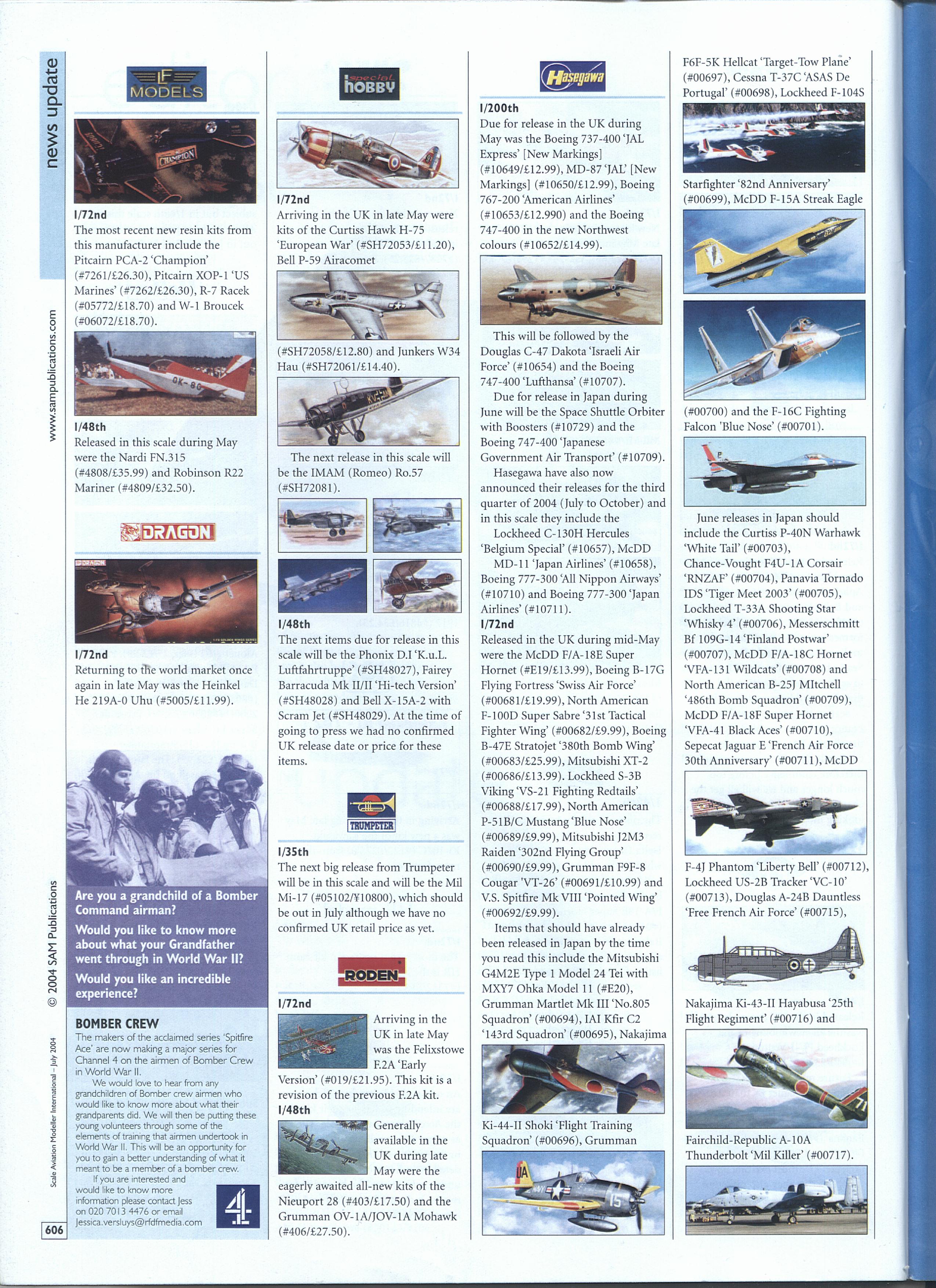 Scale Aviation Modeller International 2004-07